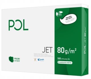 Kopírovací papier POLJET A4 80g 500 listov