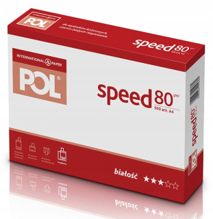 Papierové fotokópie Polspeed A3 80g/m2 500 listov biele listy