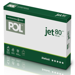 Papierové fotokopovanie Poljet A4 80g/m² 1ryz