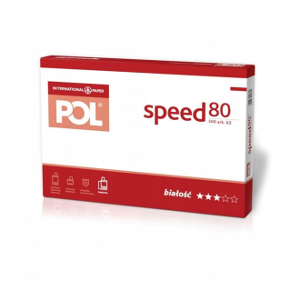 Papierové fotokópie Polspeed A3, 80 g/m2, 500 listov, biele