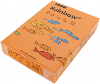 Papierová dúha A4 160G 250ark Orange