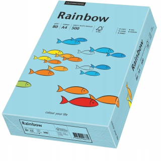 Papierová fotokopiava dúha A4 80g 500 Ark Blue