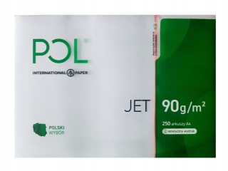 Kopírovací papier pre tlačiarne A4 Poljet 90g 250 listov