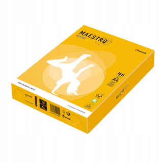 Farebná fotokopier A4 160g žltý IG50