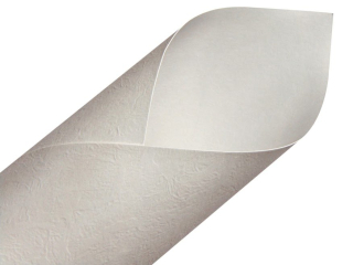 Obchodný dekoratívny papier biela koža 100ar A4
