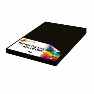 Technický papier A4 300G Čierne 50 listov