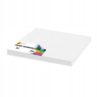 Technický papier Brystol White 250g Shan 50ark A3