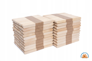 Jednorazové príbory - Slamy papierové trubice 6 mm 20 cm 250 ks - ECO