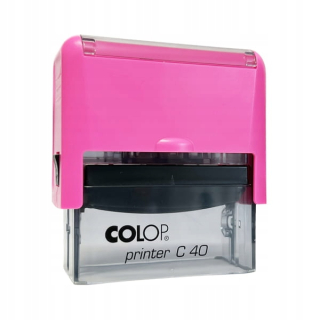 Kancelárska pečiatka - Tlačiareň Colop C40 Neon Pink Stamp