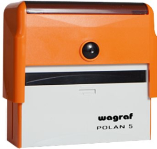 Kancelárska pečiatka - Pečiatka známka Wagraf Polan 5s + Eraser