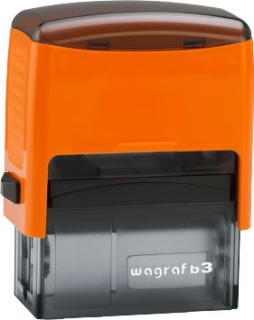 Kancelárska pečiatka - Pečiatka známka Wagraf B3 S + Eraser
