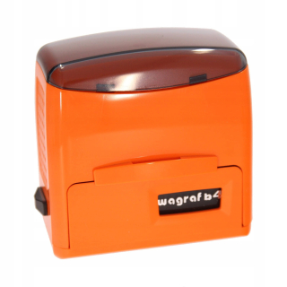 Kancelárska pečiatka - FAGRAF B4S Stamp - 59x25mm - Orange