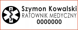 Kancelárska pečiatka - Lekársky záchranca Ekulap