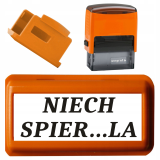 Kancelárska pečiatka - Pečiatka s nápisom nechajte darček gadget