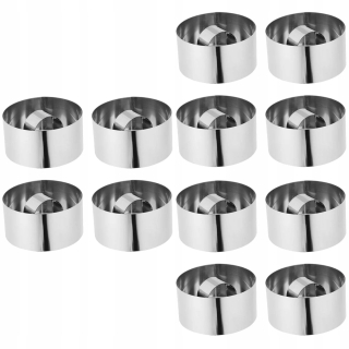 Rings Mousse Cake Templates Round Donuts