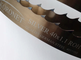 Píla na drevo - Pásová píla pre pílu Koronet Silver 40x1,1 4005mm