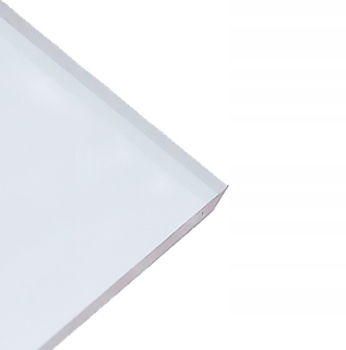 Plexiskla z Plexi bezfarebná naliata 24H 8 mm 50x30cm