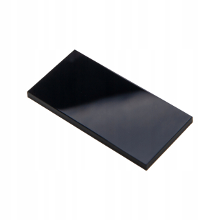 Plexiskla čierny lesk 24H 3 mm 50x30cm espresso stroj