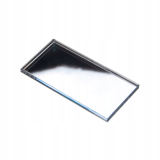 Strieborné zrkadlo z plexiskla 24h 3 mm 50x30cm stroj