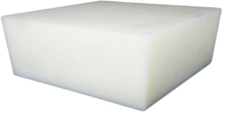 Prút polyamidový driek fi 20x1000mm prírodný PA6