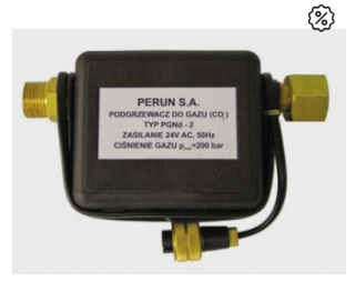 CO2 PGDD-2 Perun ohrievač oxidu uhličitého