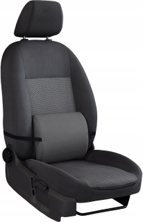 Opierka chrbta - Bedrový vankúš pod ergonomickou zadnou šedou