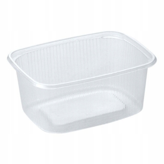 PP 300 ml Obdĺžnikový obdĺžnik s vekom - 100ks