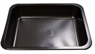 Boxy na jedlo a nápoje - Štvorcová plechová plechovka 28 cm forma pečenia