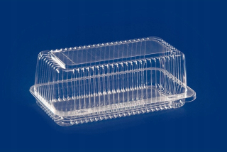 Boxy na jedlo a nápoje - Koláčová nádoba 242x140 mm 2038 50 ks
