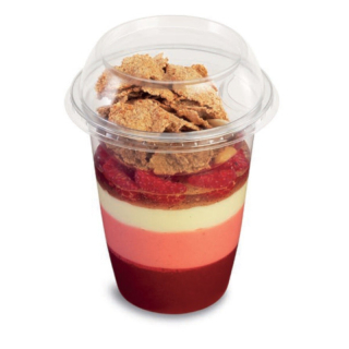 Boxy na jedlo a nápoje - PET DELI DESSERT NABLETA 95 mm 400 ml 50 ks