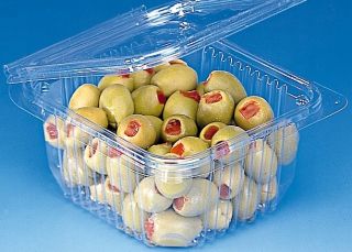 Boxy na jedlo a nápoje - Šalát pre 375 ml domáci šalát s vekom 100ks
