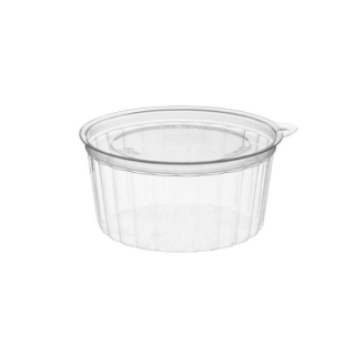 Boxy na jedlo a nápoje - Okrúhla šalátová nádoba OPS 250 ml 100 pcs