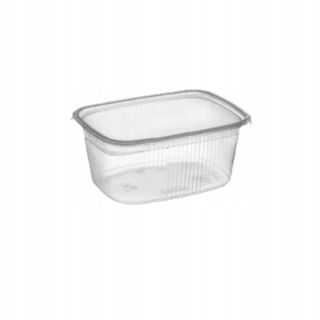 Boxy na jedlo a nápoje - 250 ml šalátovej nádoby 100 kusov + veko
