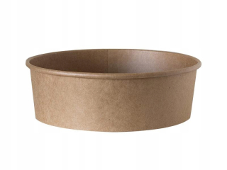 Boxy na jedlo a nápoje - Šalátové nádoby eko kraft 500ml 50ks