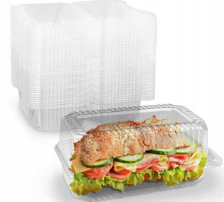 Boxy na jedlo a nápoje - Kontajnery, Pet boxy pre cesto 2038 - 50 kusov