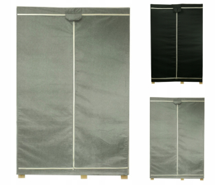 Polica, regál do kancelárie - Kryt pre šatník RG-5/170x110x38/Šedý šatník