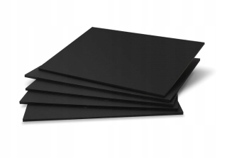 Polyetylén PE HD 300 doska 2x1000x1000 mm čierna