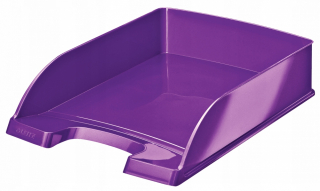 Leitz wow plus A4 polica Purple