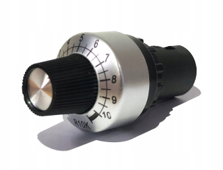 Potentiometer pre menič 10 kHm 22 mm IP65 R10K