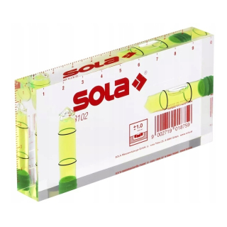 Vodováha - SOLA R102 aktívny akrylelový liblinový blok