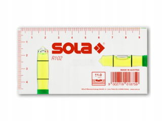 Vodováha - Vodováha akrylový blok R102 SOLA