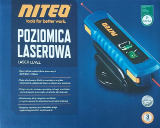Vodováha - Niteo laserová hladina