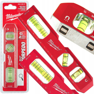 Vodováha - Magnetická úroveň torpédo 17 cm Milwaukee