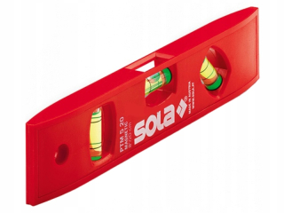 Vodováha - Plastická hladina s magnetmi 20 cm ptm5 sola