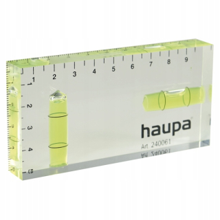Vodováha - Úroveň akrylu 100x50x15 mm 240061 haupa