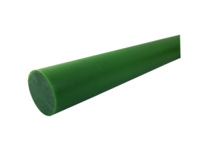 Polyamidový valček fi 35x1000 mm pa6-g zelený
