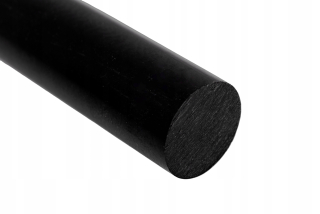 Tyč, valček polyamid, ertalon čierny Fi 55x1000mm