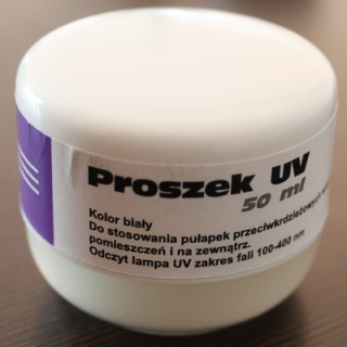 UV prášok na detekciu zlodejov