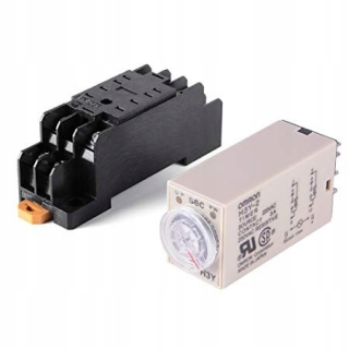 Relé OMRON H3Y-2 24VAC 1sec.