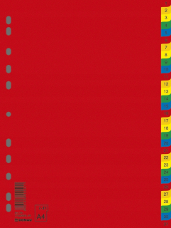 PP A4 1-31 31 mix kariet pre spojivo